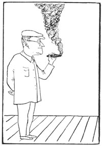 Brecht Karikatur